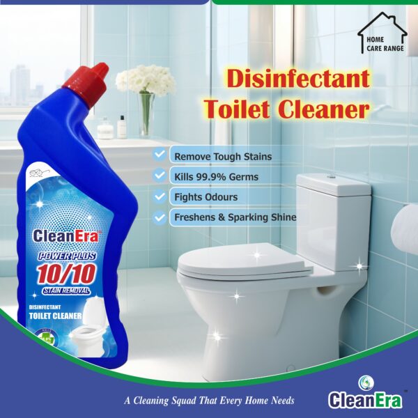 Clean Era Power Plus 10/10 Stain Removal Disinfectant Toilet Cleaner 250 ML Pack Of 2 - Image 2