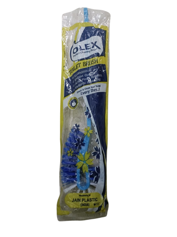 Toilet Cleaning Brush – Strong Bristles for Deep Cleaning Color Multicolor - Image 2